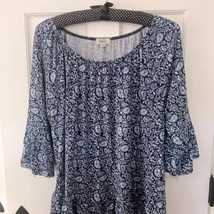 Brand New Off the Shoulder Fiesta Style Top nwt